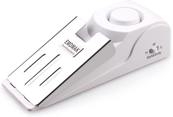 EMDMAK Door Stop Alarm 120dB Siren Pack of 2