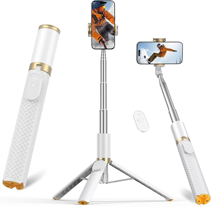 Portable Extendable Tripod Selfie Stick with Remote