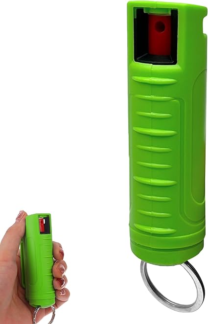 FURY Hardshell Pepper Spray Max Strength 12ft Range Safety First