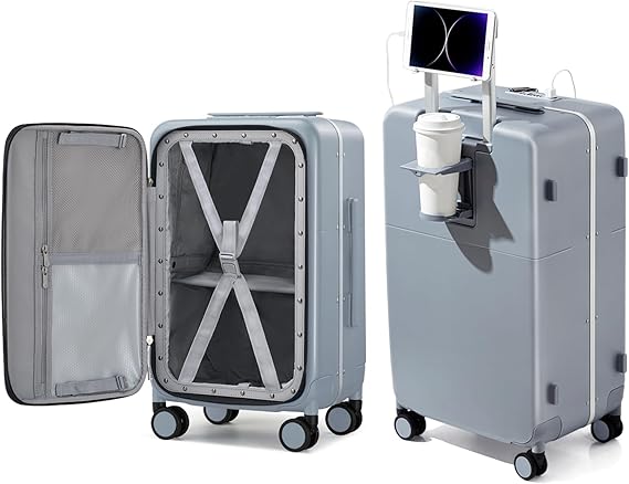 Hanke 20 CarryOn Cup Holder Charger Smart Storage Green