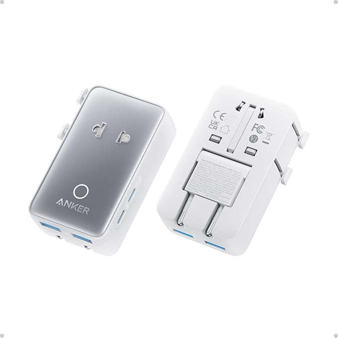Anker Nano 5Port Travel Power Adapter Global Charging
