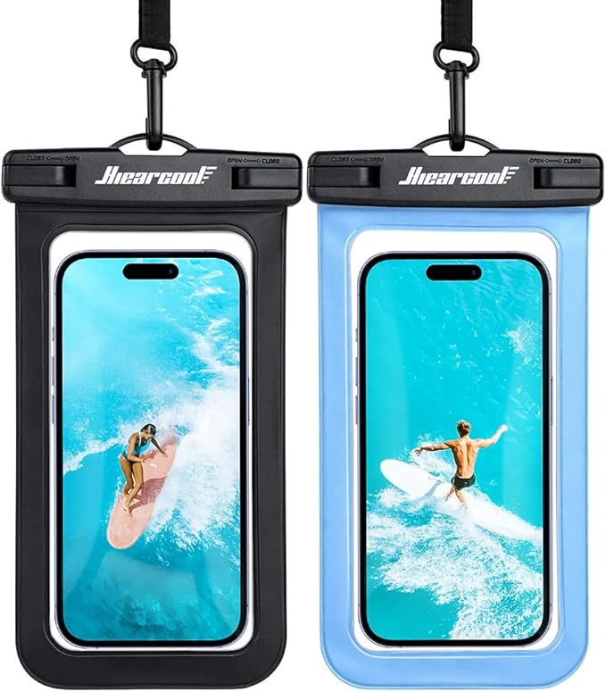 Waterproof Phone Pouch  Dry Bag for iPhone 2 Pack