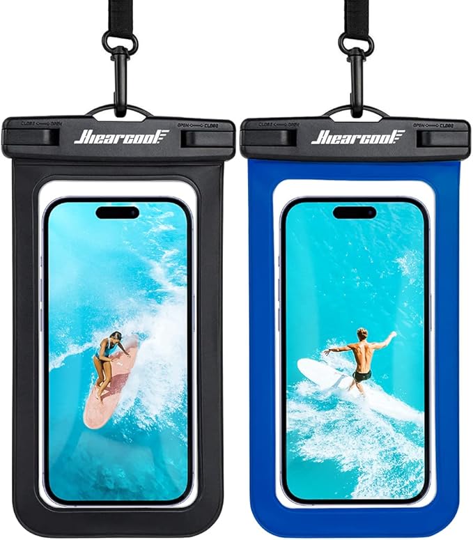 Waterproof Phone Pouch  Dry Bag for iPhone 2 Pack