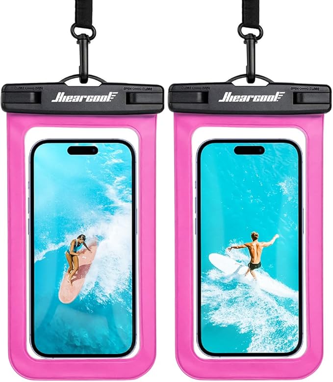 Waterproof Phone Pouch  Dry Bag for iPhone 2 Pack