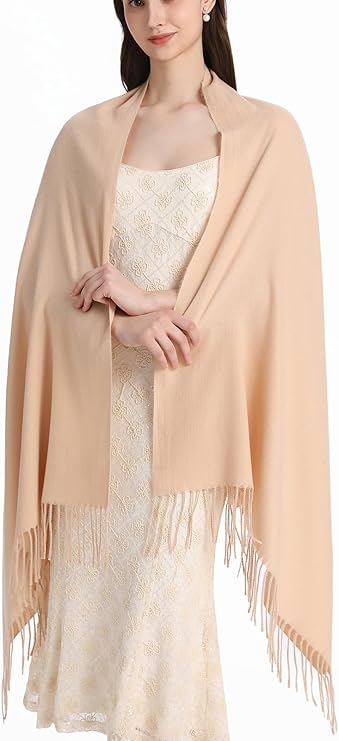 Luxurious Pashmina Wraps for Elegant Evening Dresses