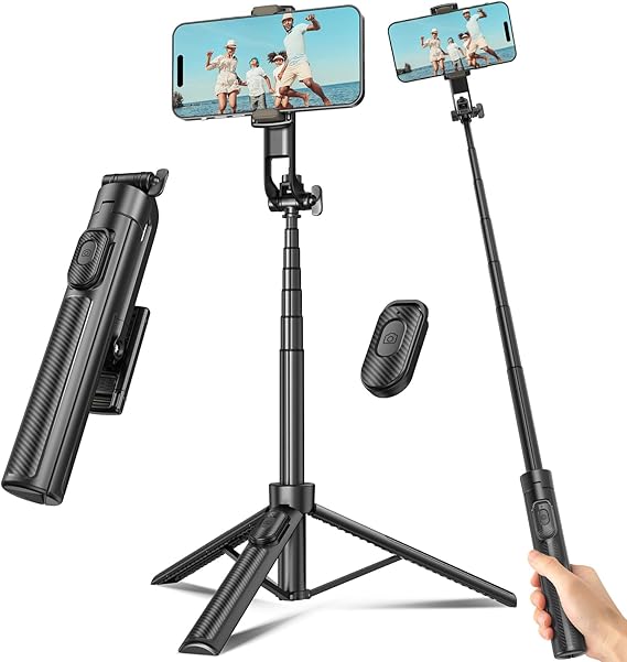 50 Extendable Selfie Stick Tripod with Remote for iPhone