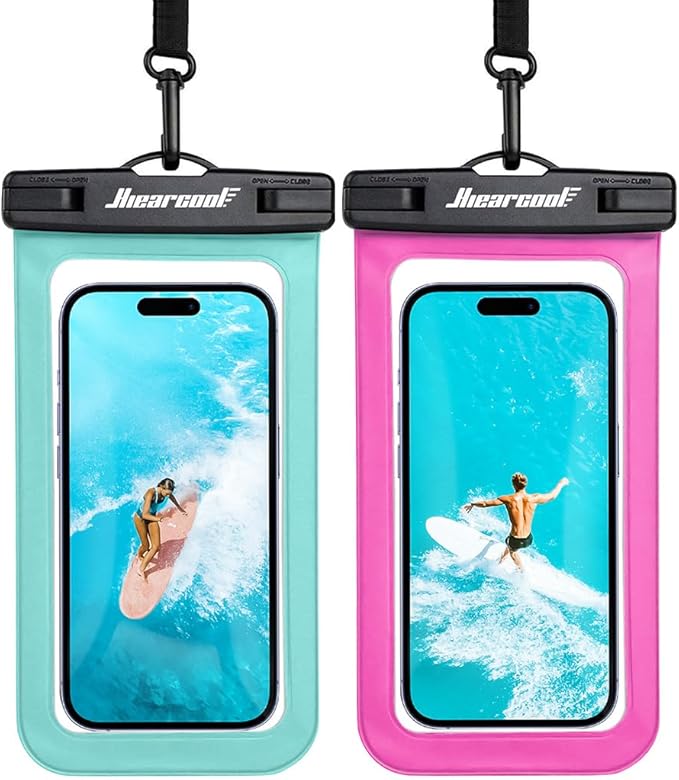 Waterproof Phone Pouch  Dry Bag for iPhone 2 Pack