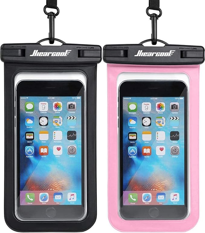 Waterproof Phone Pouch  Dry Bag for iPhone 2 Pack