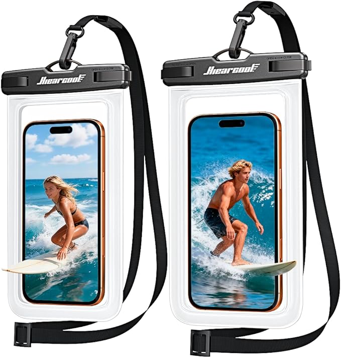 Waterproof Phone Pouch  Dry Bag for iPhone 2 Pack