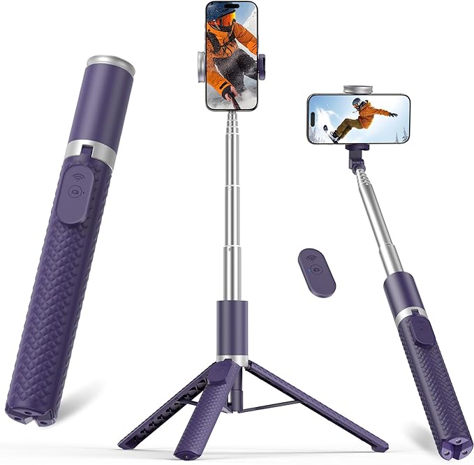 Portable Extendable Tripod Selfie Stick with Remote