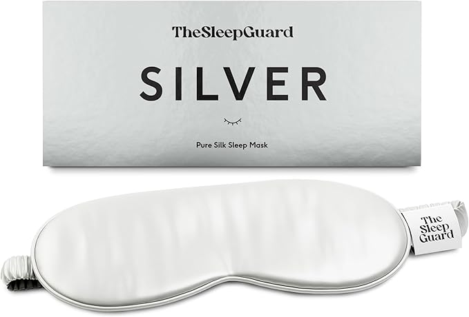 Pure Silk Sleep Mask Ultimate Light Blocking  Travel Comfort
