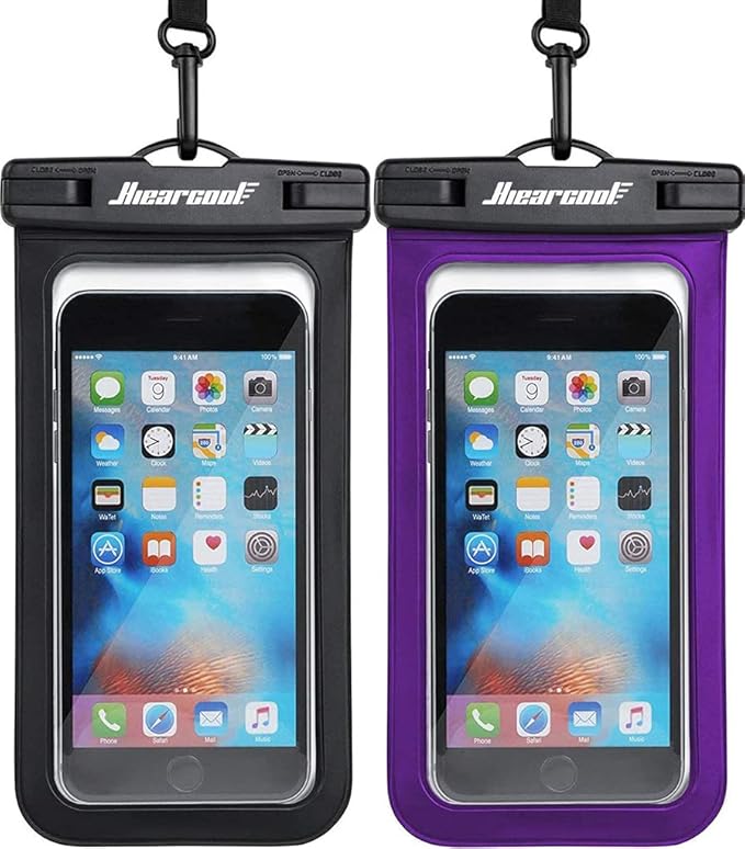 Waterproof Phone Pouch  Dry Bag for iPhone 2 Pack