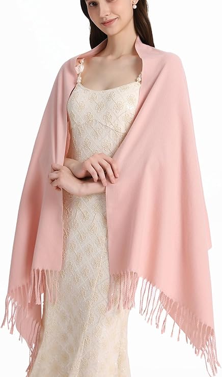 Luxurious Pashmina Wraps for Elegant Evening Dresses