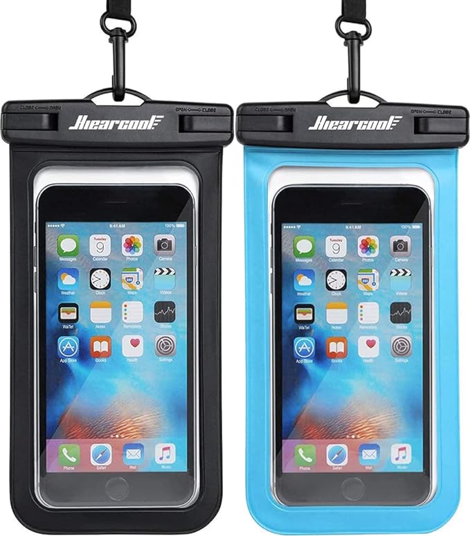 Waterproof Phone Pouch  Dry Bag for iPhone 2 Pack