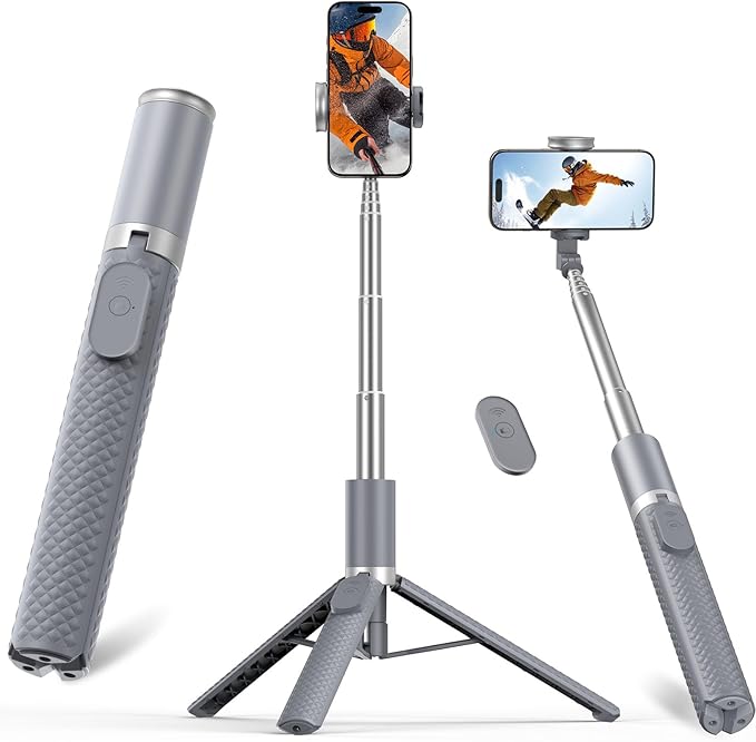 Portable Extendable Tripod Selfie Stick with Remote