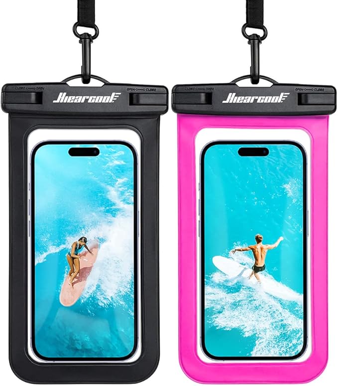 Waterproof Phone Pouch  Dry Bag for iPhone 2 Pack