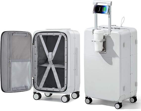 Hanke 20 CarryOn Cup Holder Charger Smart Storage Green