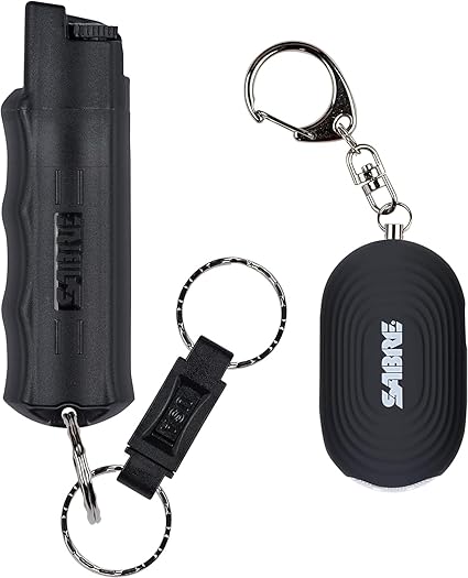 SABRE Personal Safety Kit Pepper Spray Loud Alarm