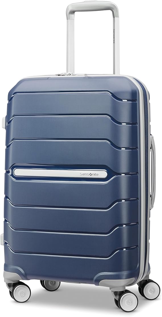 Samsonite Freeform Navy Hardside CarryOn Spinner Luggage
