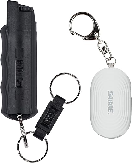 SABRE Personal Safety Kit Pepper Spray Loud Alarm