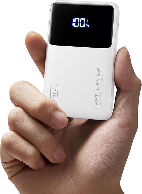 INIU Slim 10000mAh PD 225W Fast Charge Power Bank