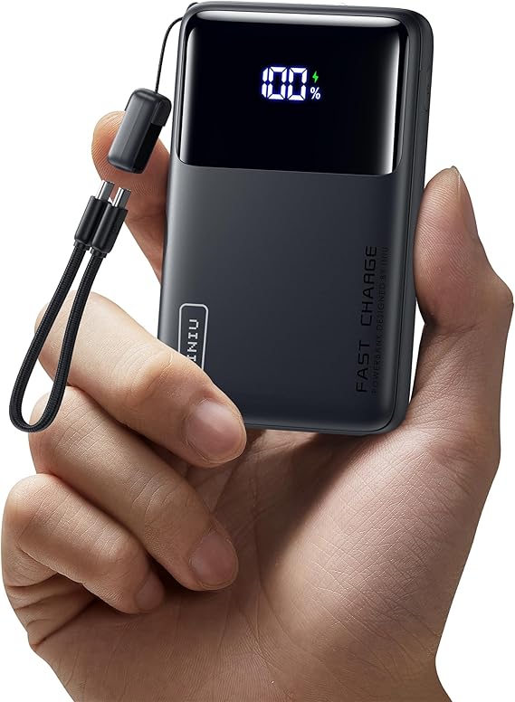 INIU Slim 10000mAh PD 225W Fast Charge Power Bank