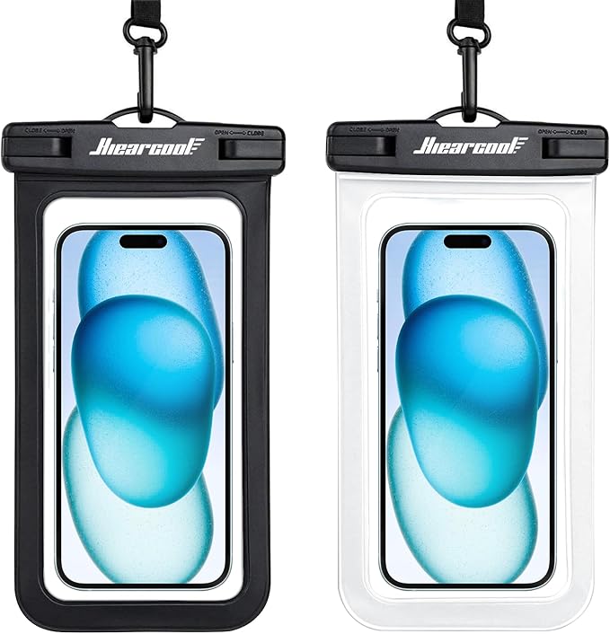 Waterproof Phone Pouch  Dry Bag for iPhone 2 Pack