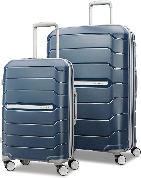 Samsonite Freeform Navy Hardside CarryOn Spinner Luggage