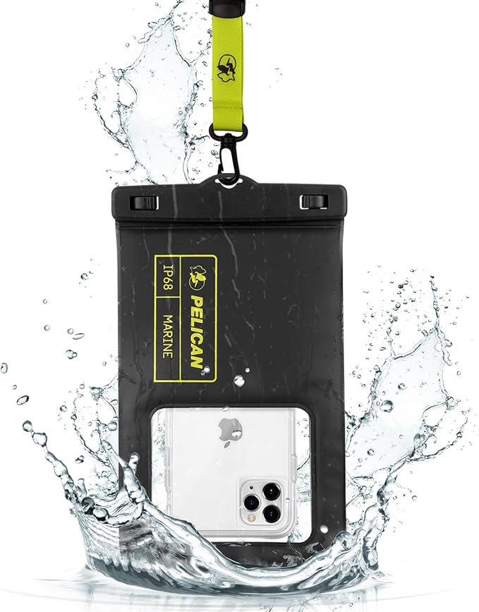 Pelican Waterproof Phone Pouches Float Protect Travel 2Pack