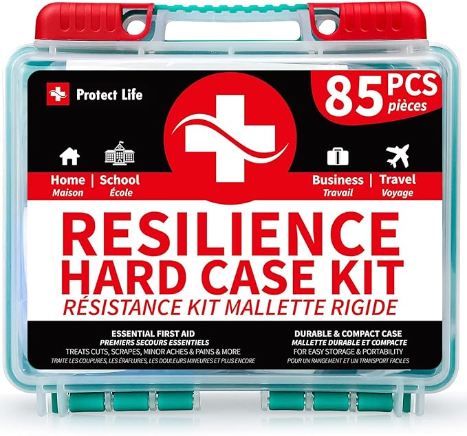 100Piece Survival First Aid Kit Home Travel Outdoors