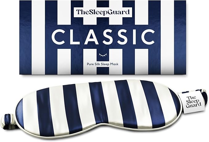 Pure Silk Sleep Mask Ultimate Light Blocking  Travel Comfort