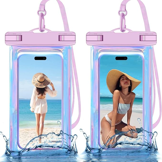 Famoby 5Pack Waterproof Phone Pouches IP68 Protection