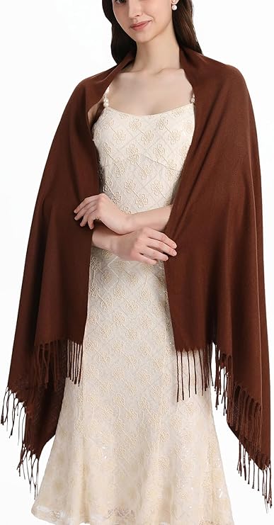 Luxurious Pashmina Wraps for Elegant Evening Dresses