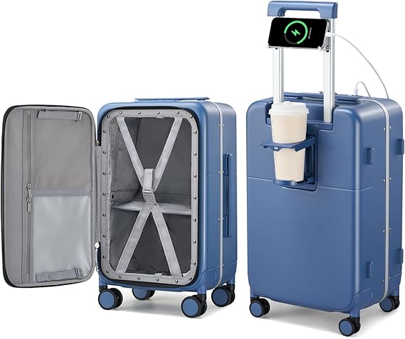 Hanke 20 CarryOn Cup Holder Charger Smart Storage Green