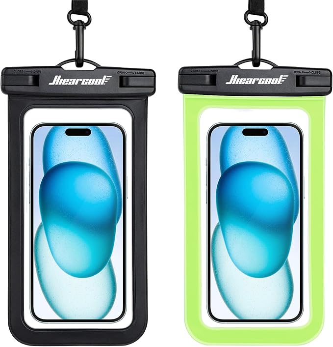 Waterproof Phone Pouch  Dry Bag for iPhone 2 Pack