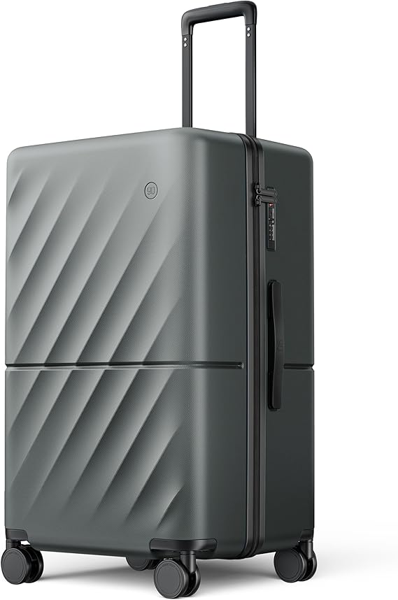 NINETYGO Onyx Black 20 Lightweight CarryOn Luggage