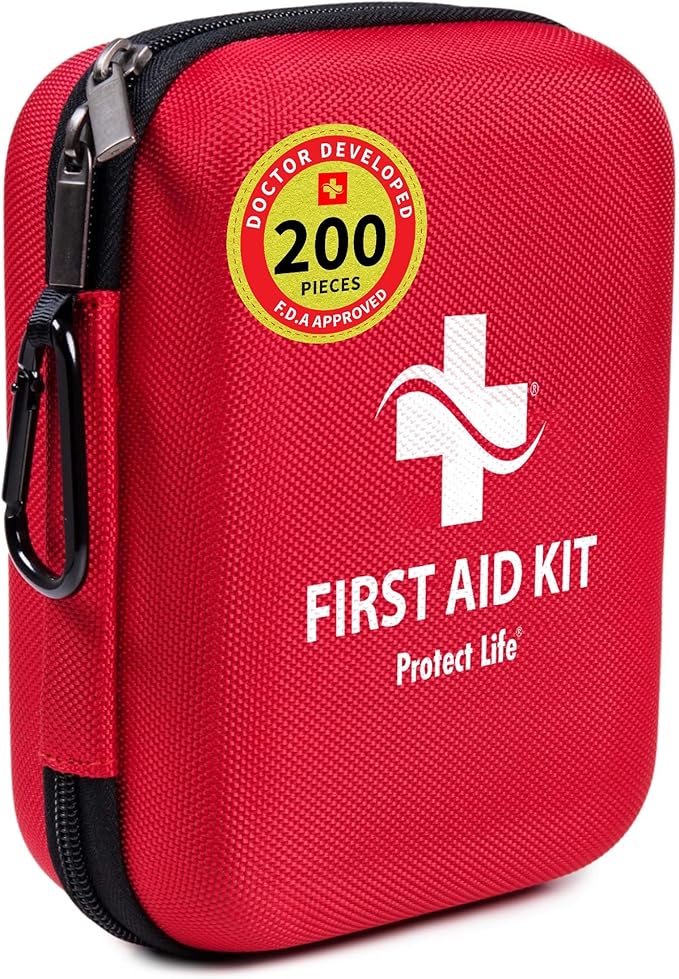 100Piece Survival First Aid Kit Home Travel Outdoors