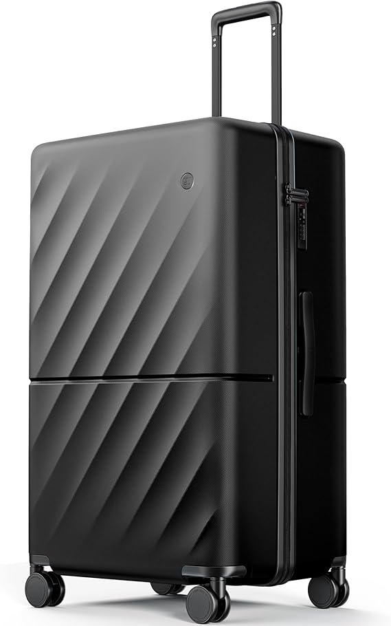 NINETYGO Onyx Black 20 Lightweight CarryOn Luggage