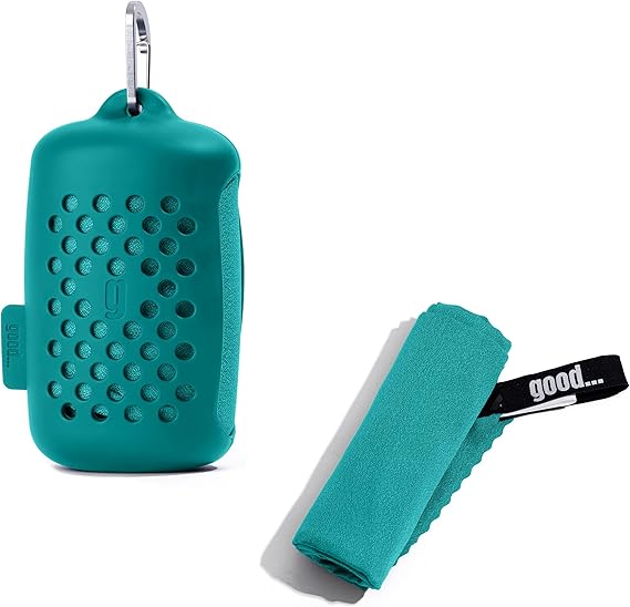 Quick Dry Army Green Microfiber Towel  Absorbent  Lightweight