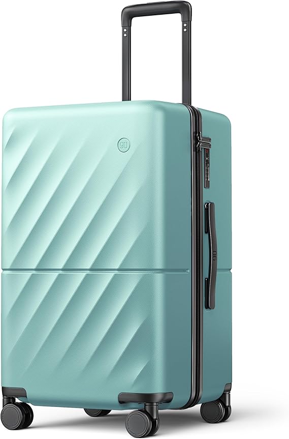 NINETYGO Onyx Black 20 Lightweight CarryOn Luggage