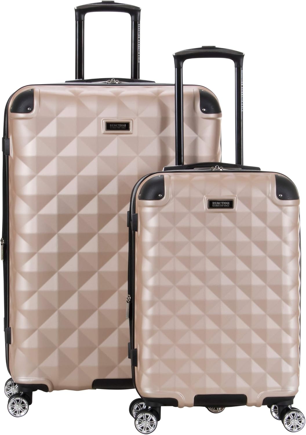 Kenneth Cole REACTION Diamond Tower Lightweight Expandable Spinner Luggage Set