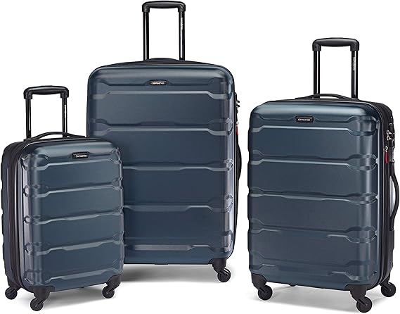 Samsonite Omni Teal Medium 24 Hardside Spinner Luggage