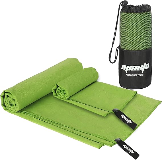 EPAuto Microfiber Towels Fast Drying TravelReady 2Pack