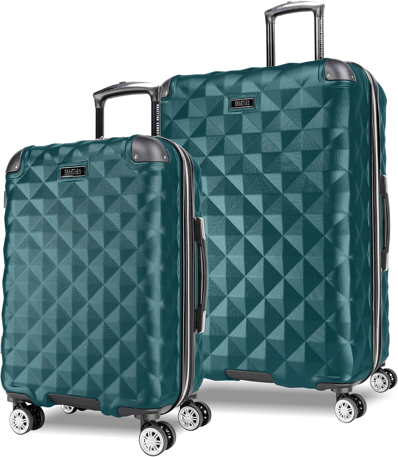 Kenneth Cole REACTION Diamond Tower Lightweight Expandable Spinner Luggage Set