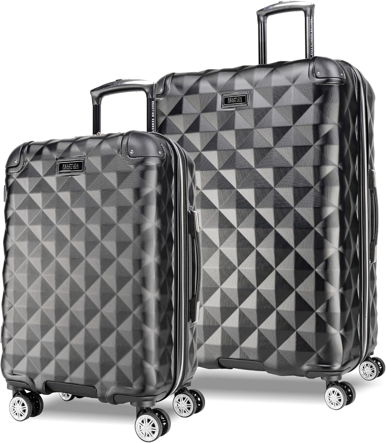 Kenneth Cole REACTION Diamond Tower Lightweight Expandable Spinner Luggage Set