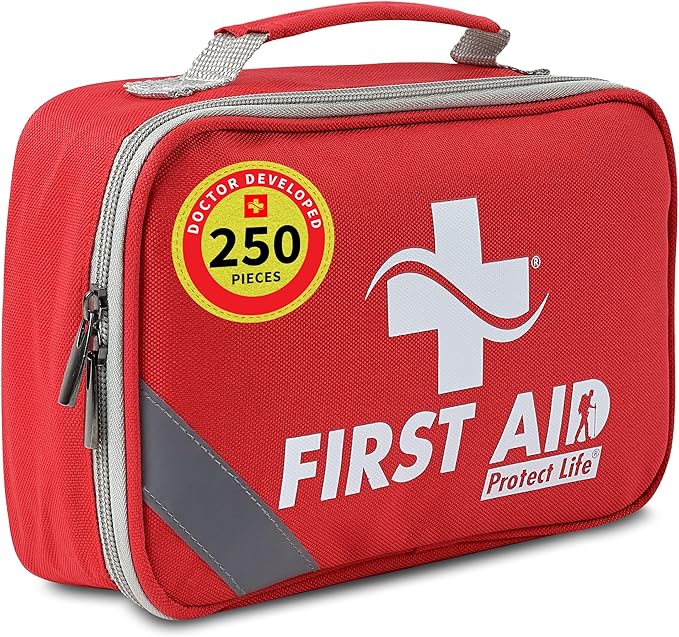 100Piece Survival First Aid Kit Home Travel Outdoors