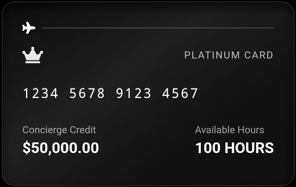 Platinum Black Card
