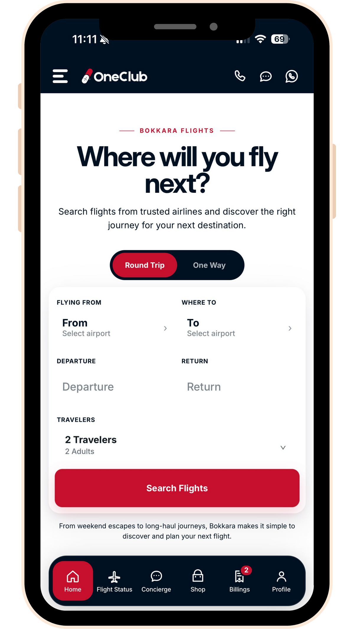 Bokkara OneClub app